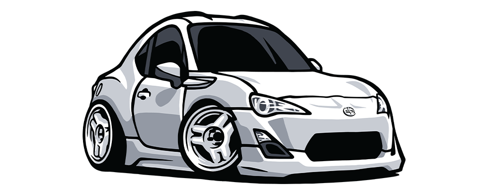 Chibi R32 Car Commissions – Garage Oshi